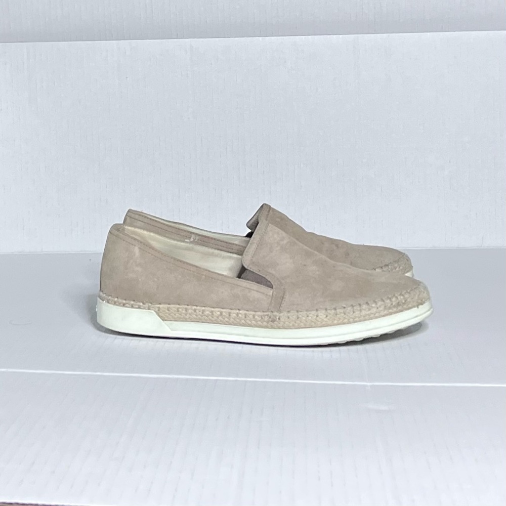 TOD’s Leather Espadrille Loafers - Picture 9 of 10